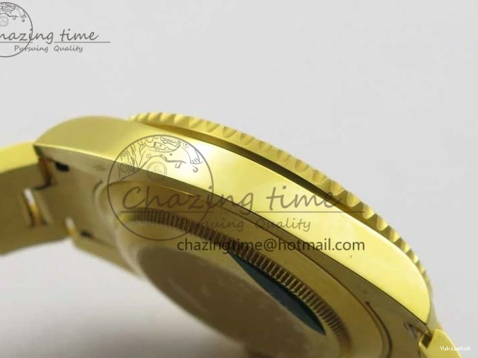 Wrapped YG 116610 Wrapped A2836 Edition ROF Submariner LV YG Green Bracelet on Best Dial 0422